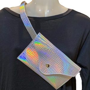MUSE iridescence HOLOGRAPHIC FANNY PACK Belt Bag